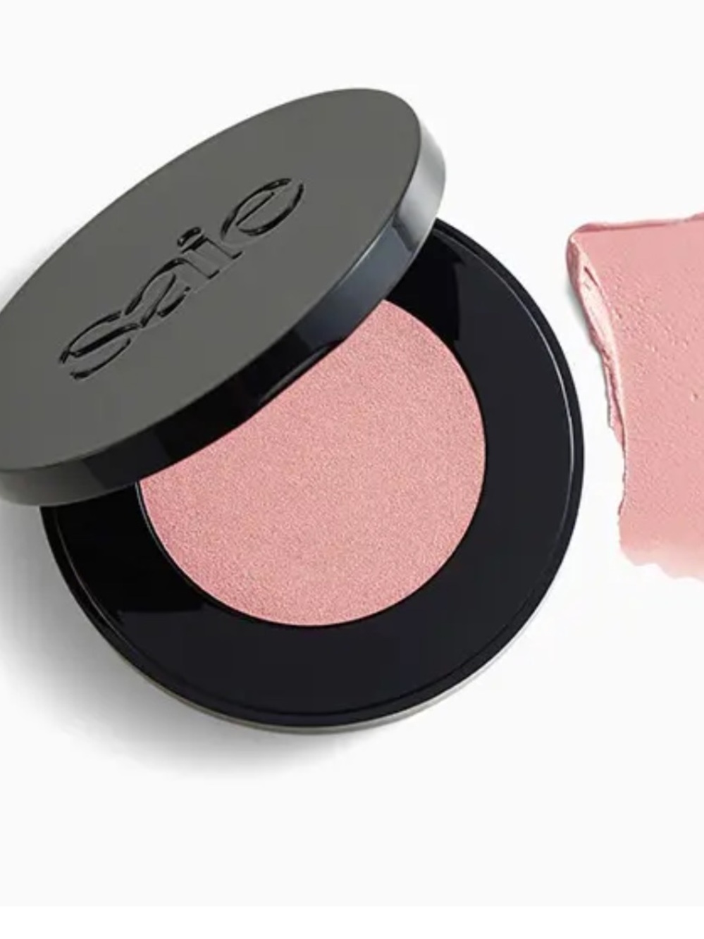 Saie Glow Sculpt multi-use cream highlighting blush